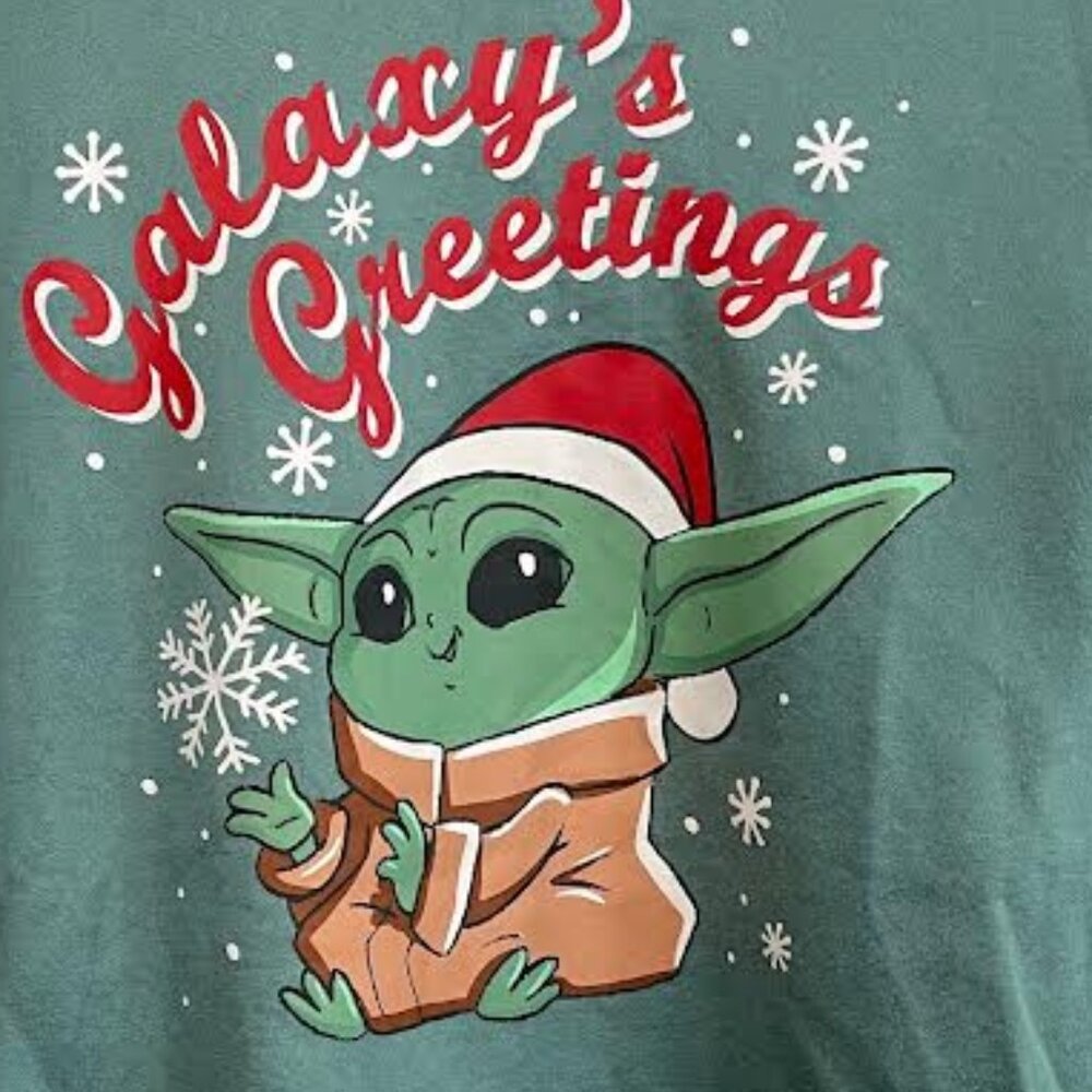 Star Wars: The Mandalorian "Galaxy's Greetings" Holiday Sweatshirt